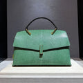 Pearl Fish Leather Pattern Women Handbags Shell Bag Cowhide Leather Lady Shoulder Messenger Bag Large Capacity Fashion Bags
