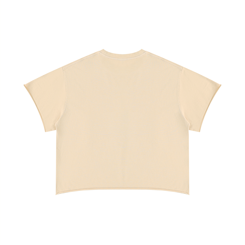 Unisex Boxy Raw Edge T-Shirt