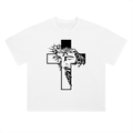 Heavyweight Drop Shoulder Cotton T-Shirt
